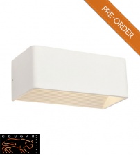 Cougar Pentax 6W LED Large Wall Sconce - White
