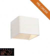 Cougar Pentax 6W LED Small Wall Sconce - White