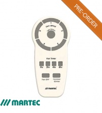 Martec Replacement Remote Control Transmitter for DC Fans with Light