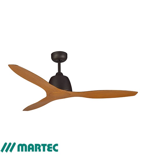 Martec Elite 48" Ceiling Fan - Old Bronze with Merbau Finish Blades