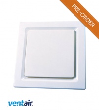 Ventair Ovation Square Exhaust Fan 200 - White