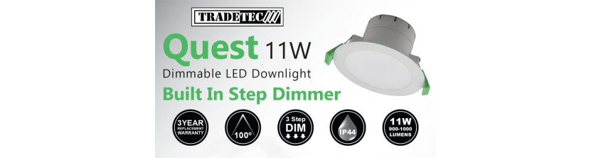 Tradetec Quest Dimmable LED Downlights
