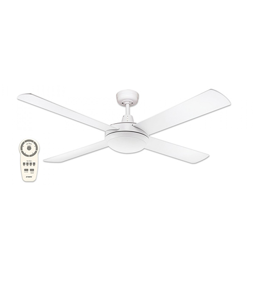 Martec Lifestyle DC Fan With 24W Cool White LED And Remote Control in White